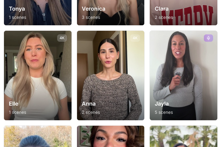 Select an avatar